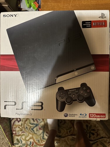 Console ps3 playstation slim - console, 3
