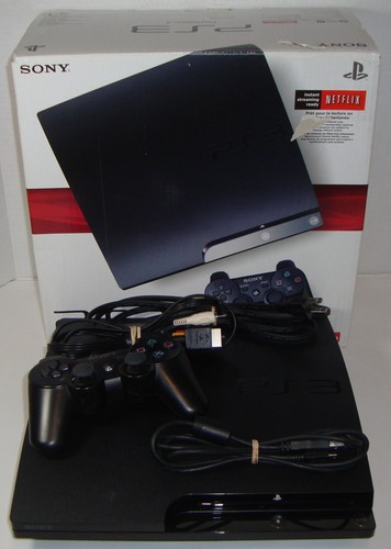 Ps3 slim console 120gb box - ps3, in