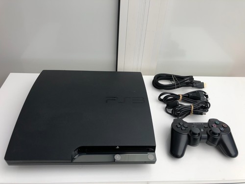 Sony ps3 slim black - ps3,
