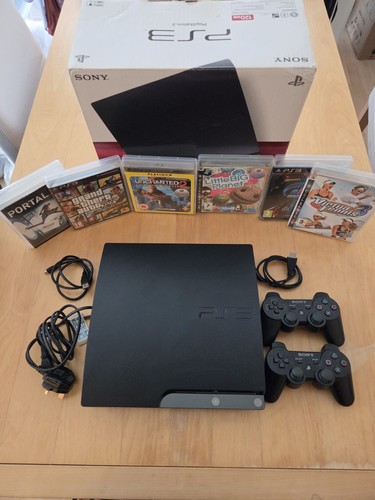 Sony playstation slim 120gb - 3,